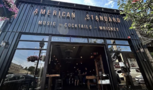 Main entrance of American Standard Whiskey Bar & Grill